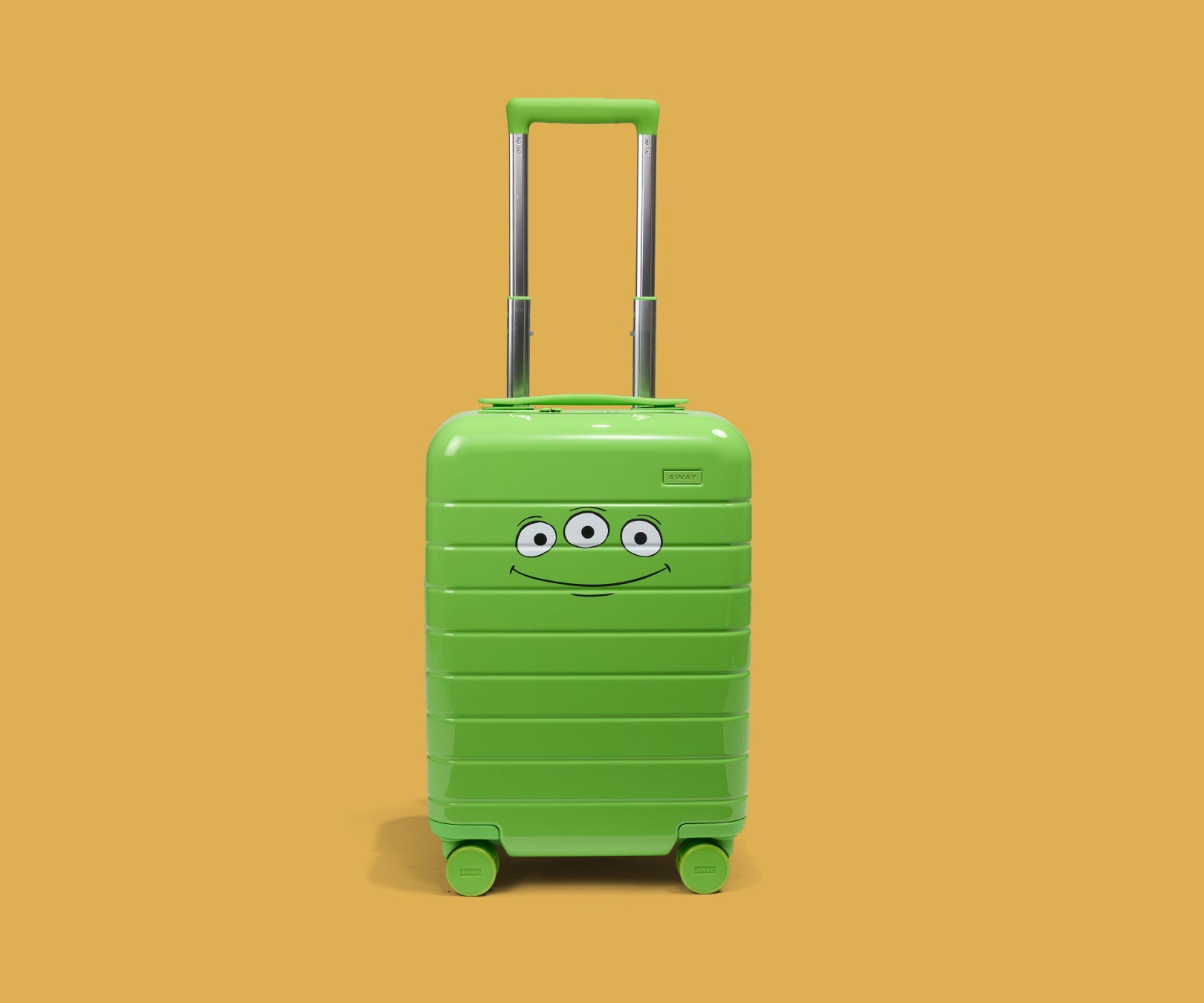 26 kids carry this in their backpack Toy Story 5 Kids Carry-On in Alien Green