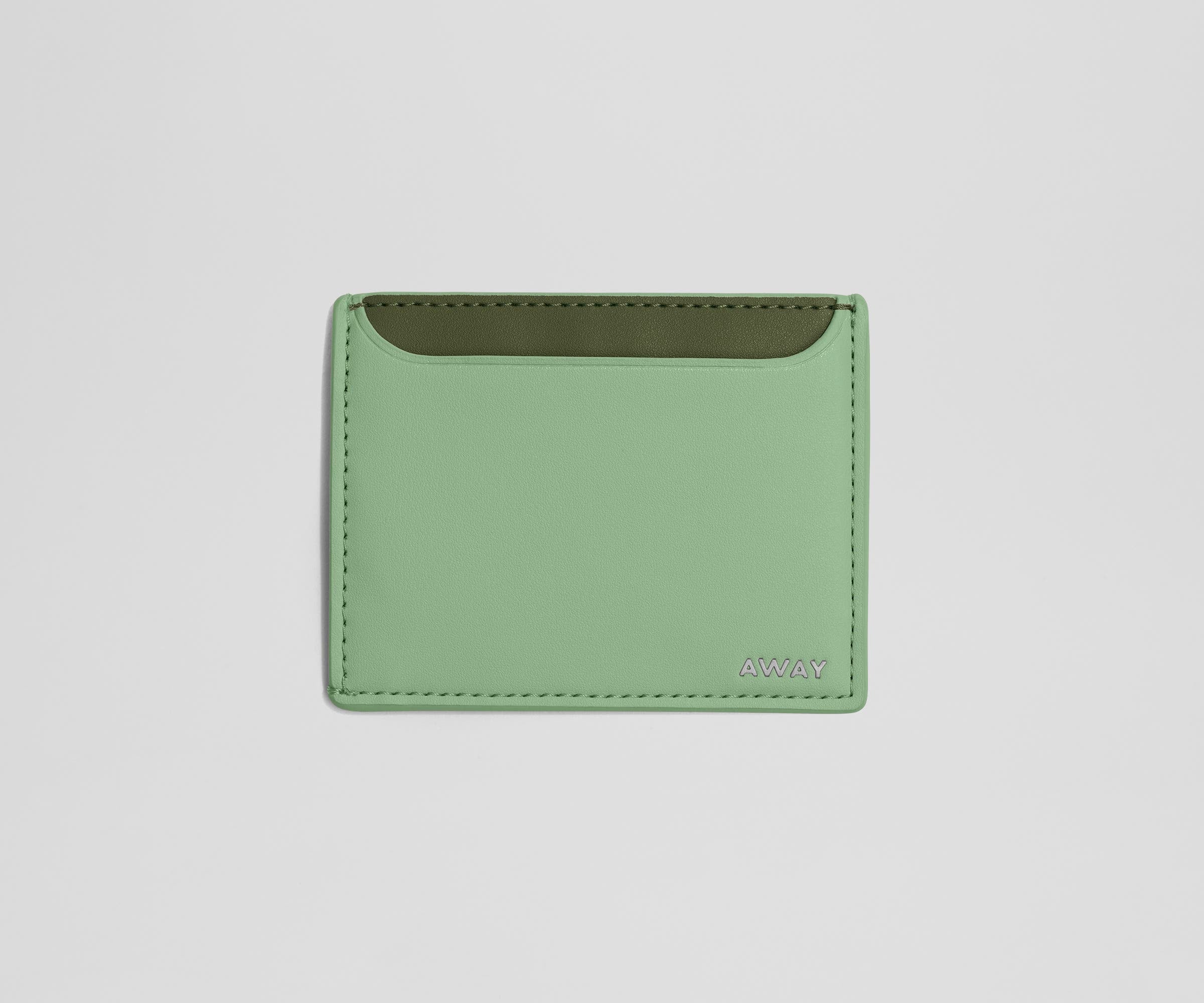 Away Card Case In Sea Green Away Card Case In Sea Green