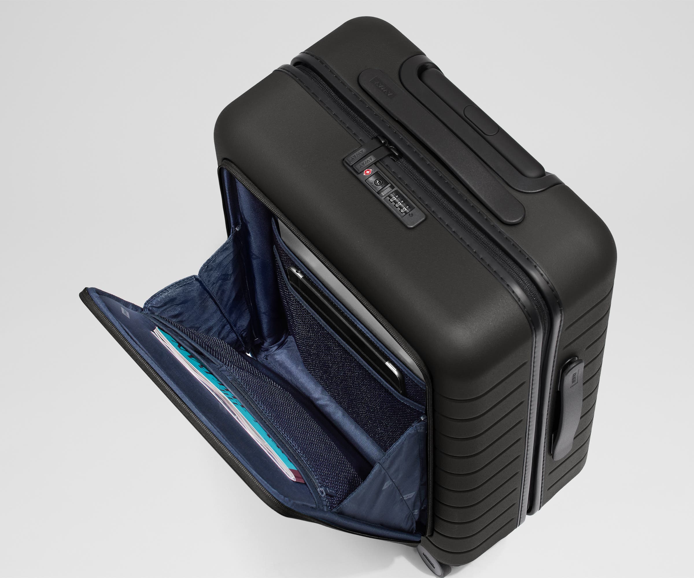 The Front Pocket Bigger Carry-On | Jet Black