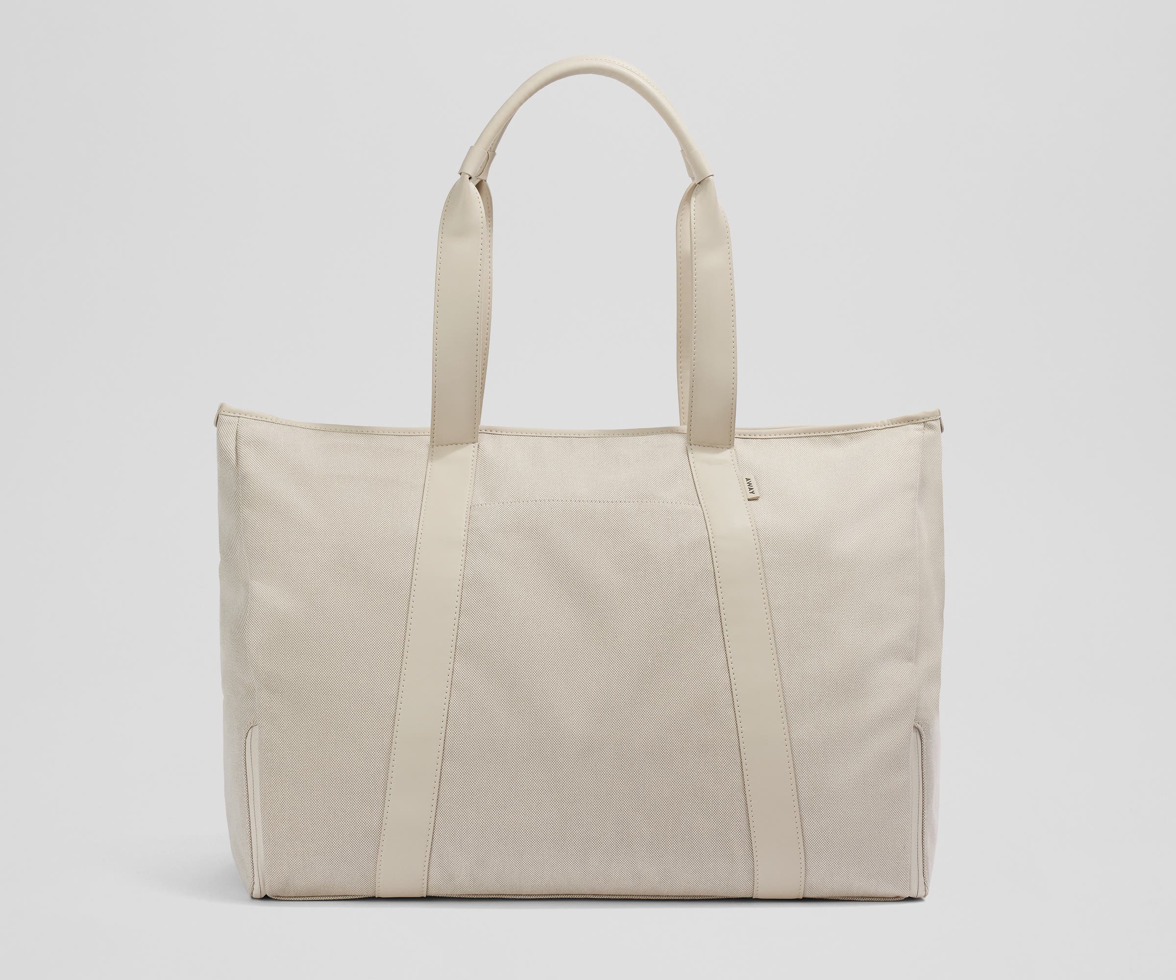 canvas travel tote bag Away Tote in Transit Canvas Tan