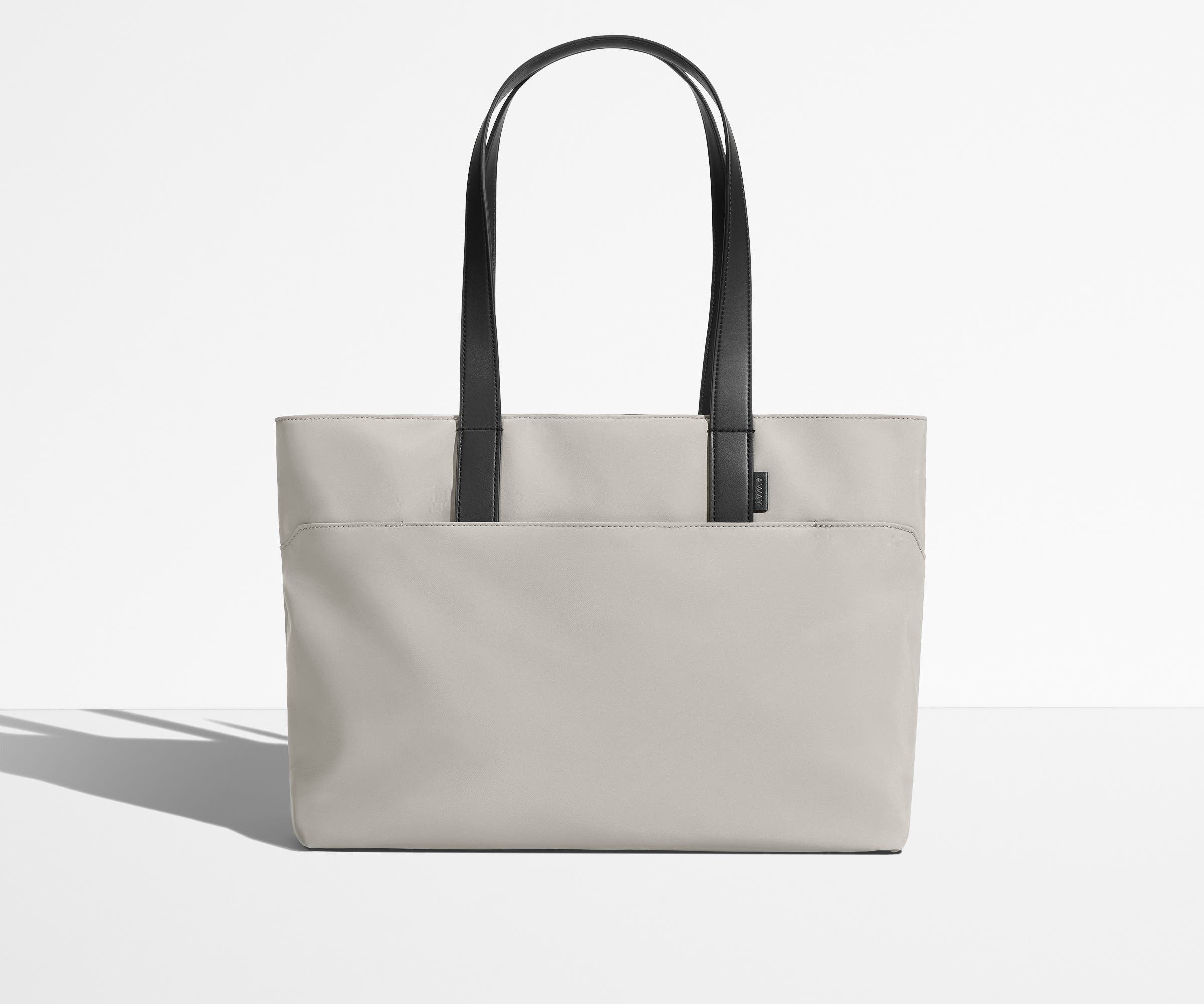 great travel tote bag Away Everywhere Tote in Cloud Gray