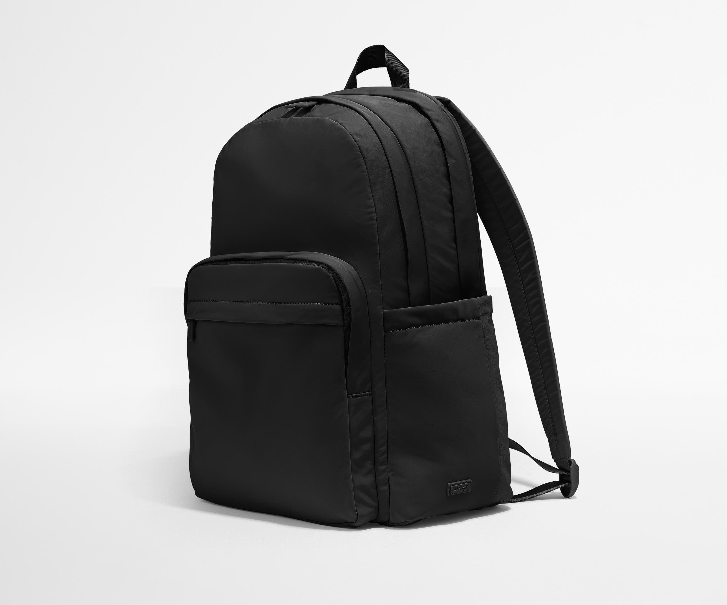 Angled view of the Large Featherlight Backpack