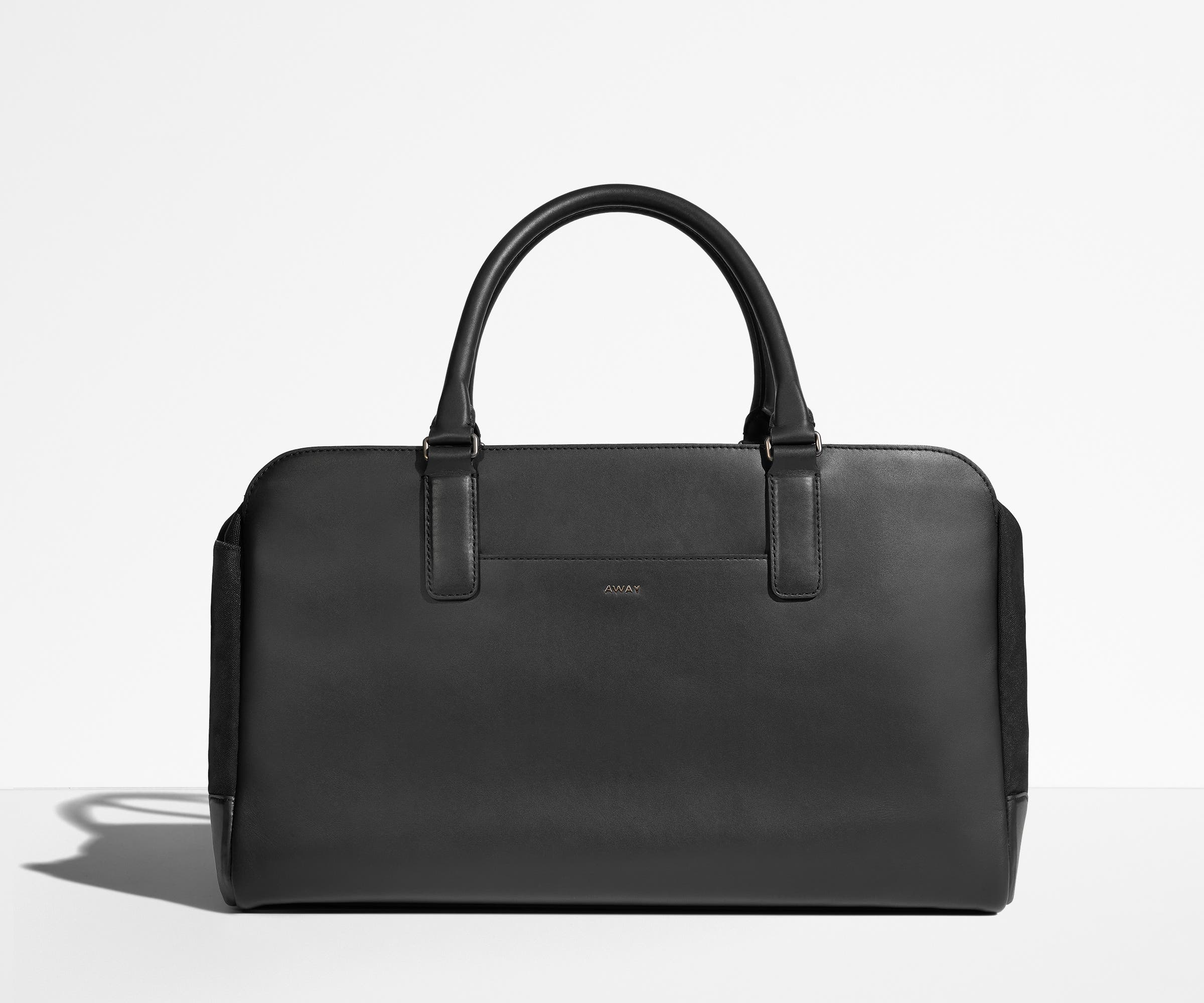 Browse Black Leather Duffle Bags Away - Main Image