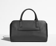 Leather trolley sleeve on the back of the Transit Leather Duffle