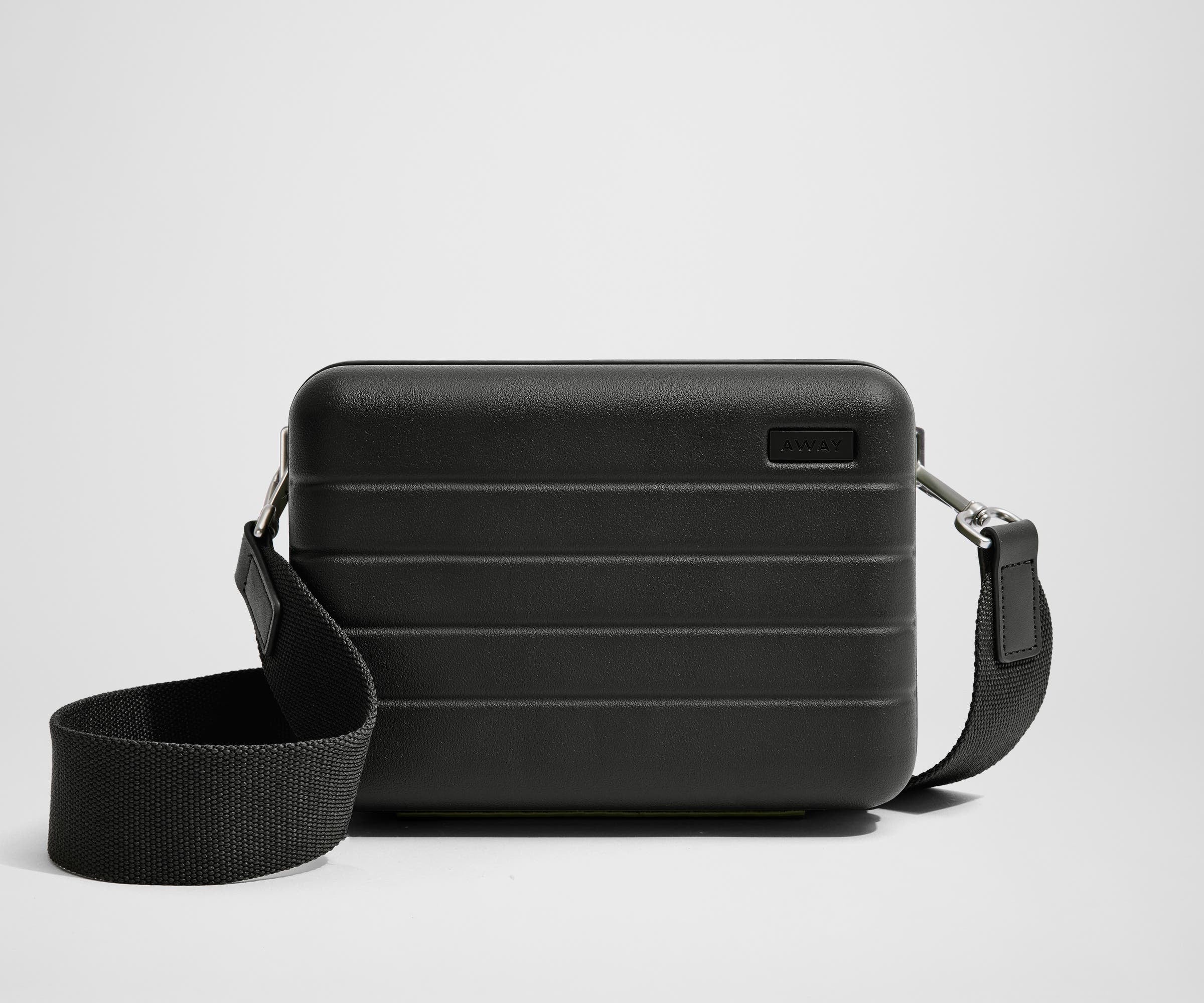 crossbody bag small travel Away Mini Crossbody in Jet Black
