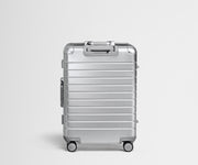 Back view of the Medium: Aluminum Edition in Silver