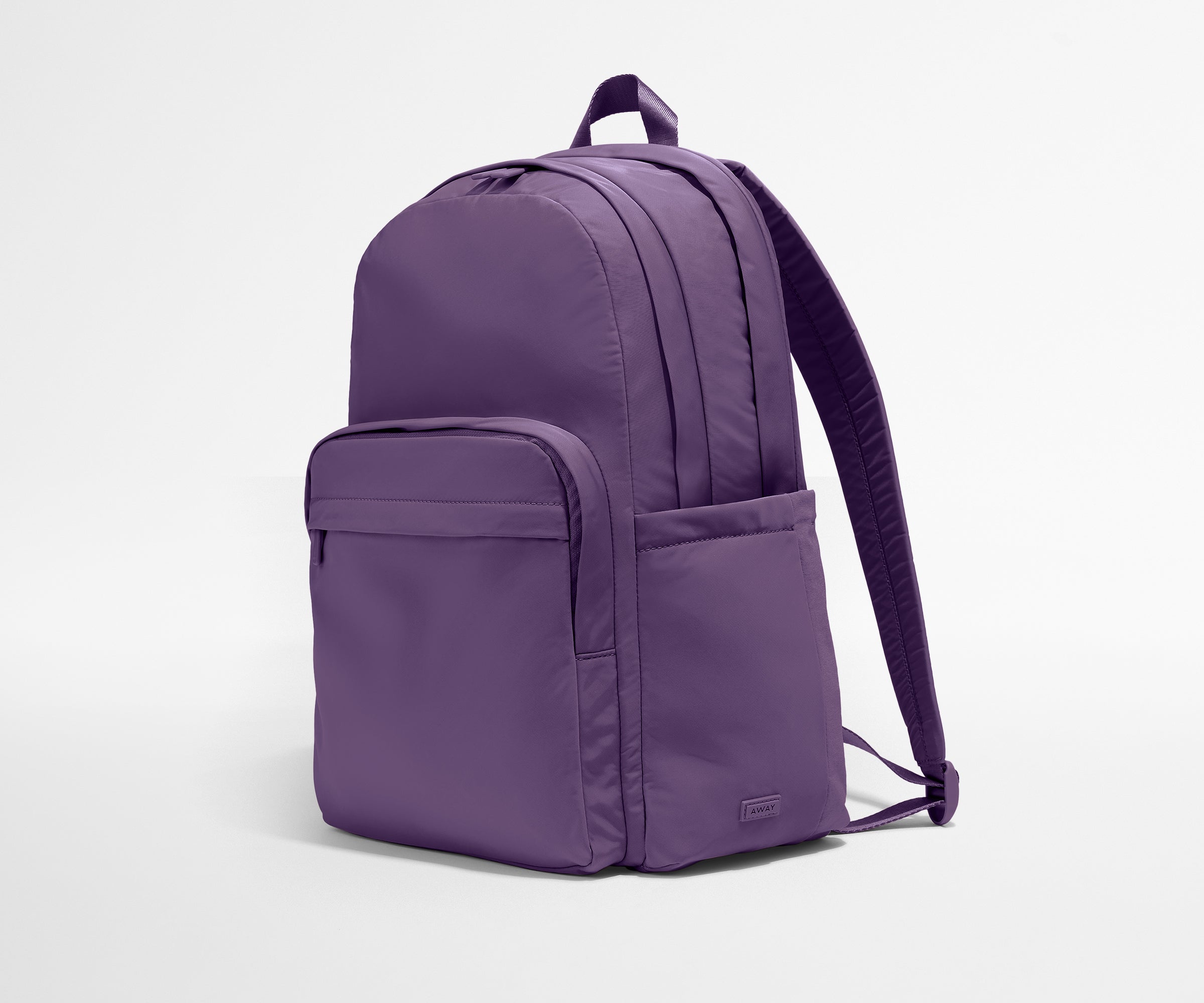 Angled view of the Large Featherlight Backpack