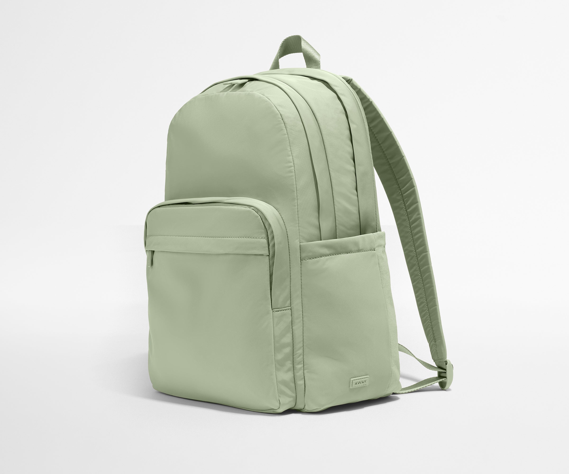 Angled view of the Large Featherlight Backpack