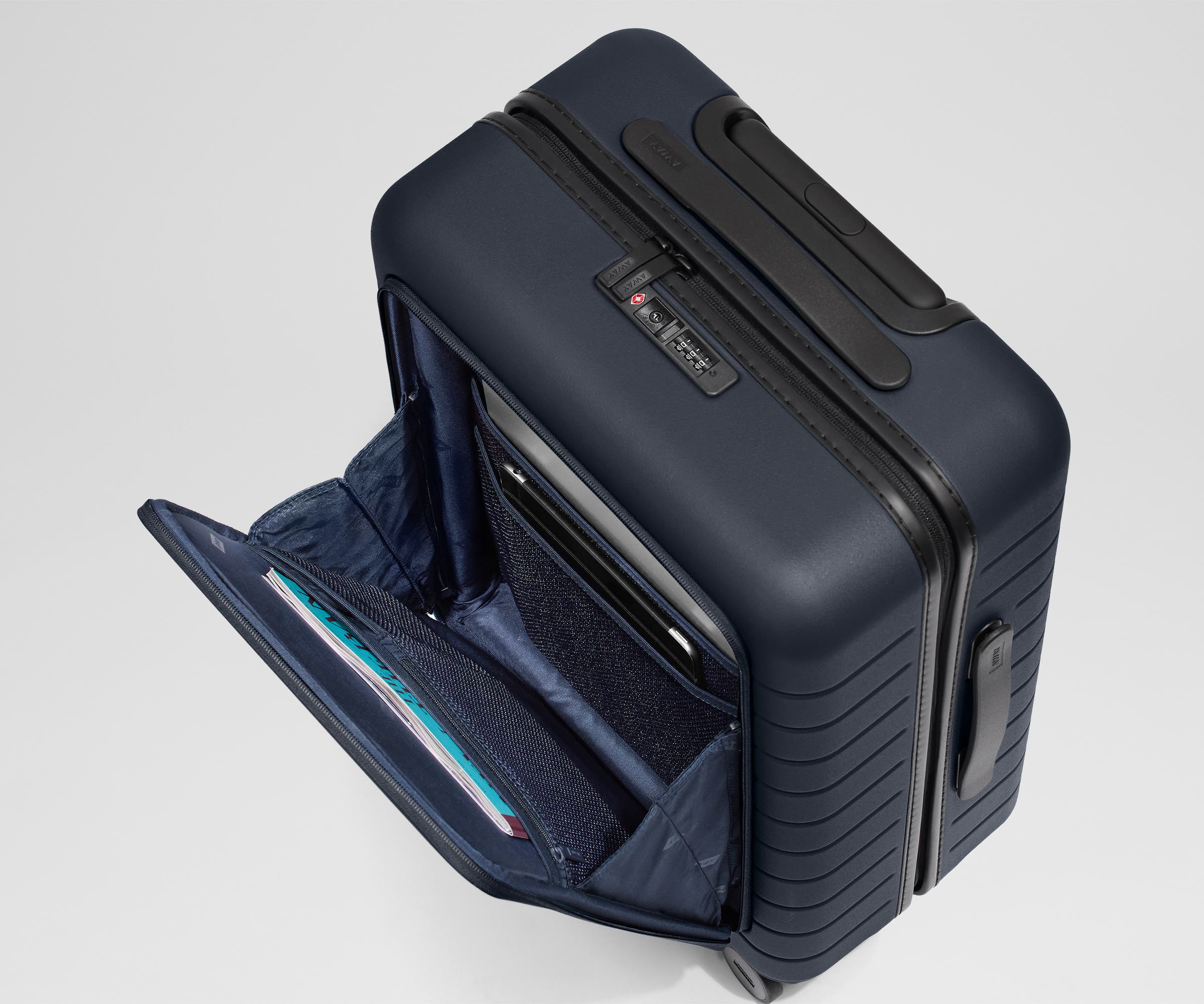 The Front Pocket Carry-On | Navy Blue