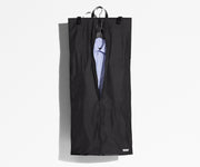 Checked sized Garment Sleeve packed with dress shirts