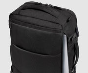 13" laptop shown in the exterior laptop pocket