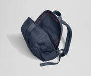 Open, unpacked view of the 20L backpack