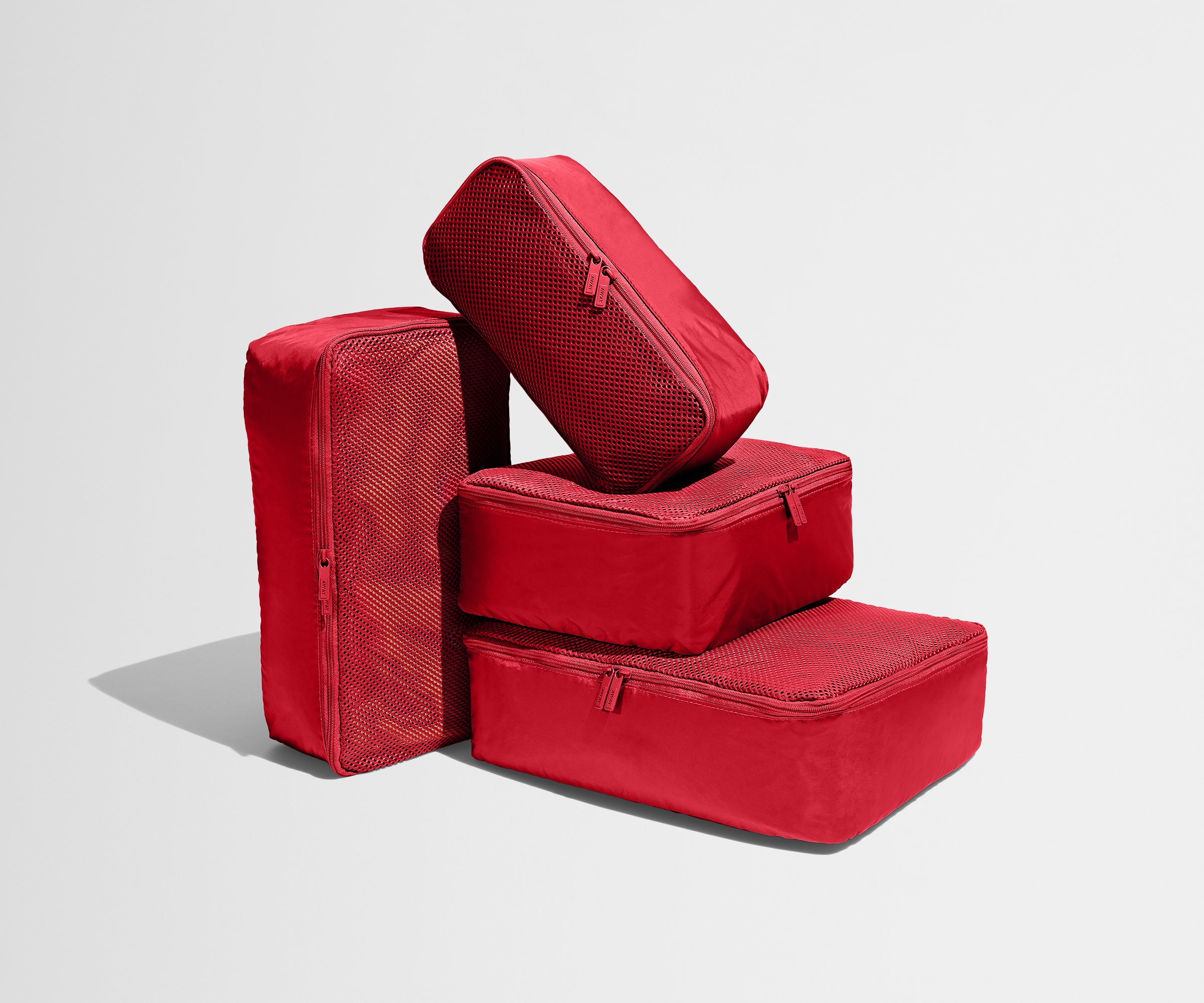 Packing Cubes in Cherry Red Away: Built for modern travel