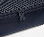 Close up view of the nylon Packing Cube and mesh top