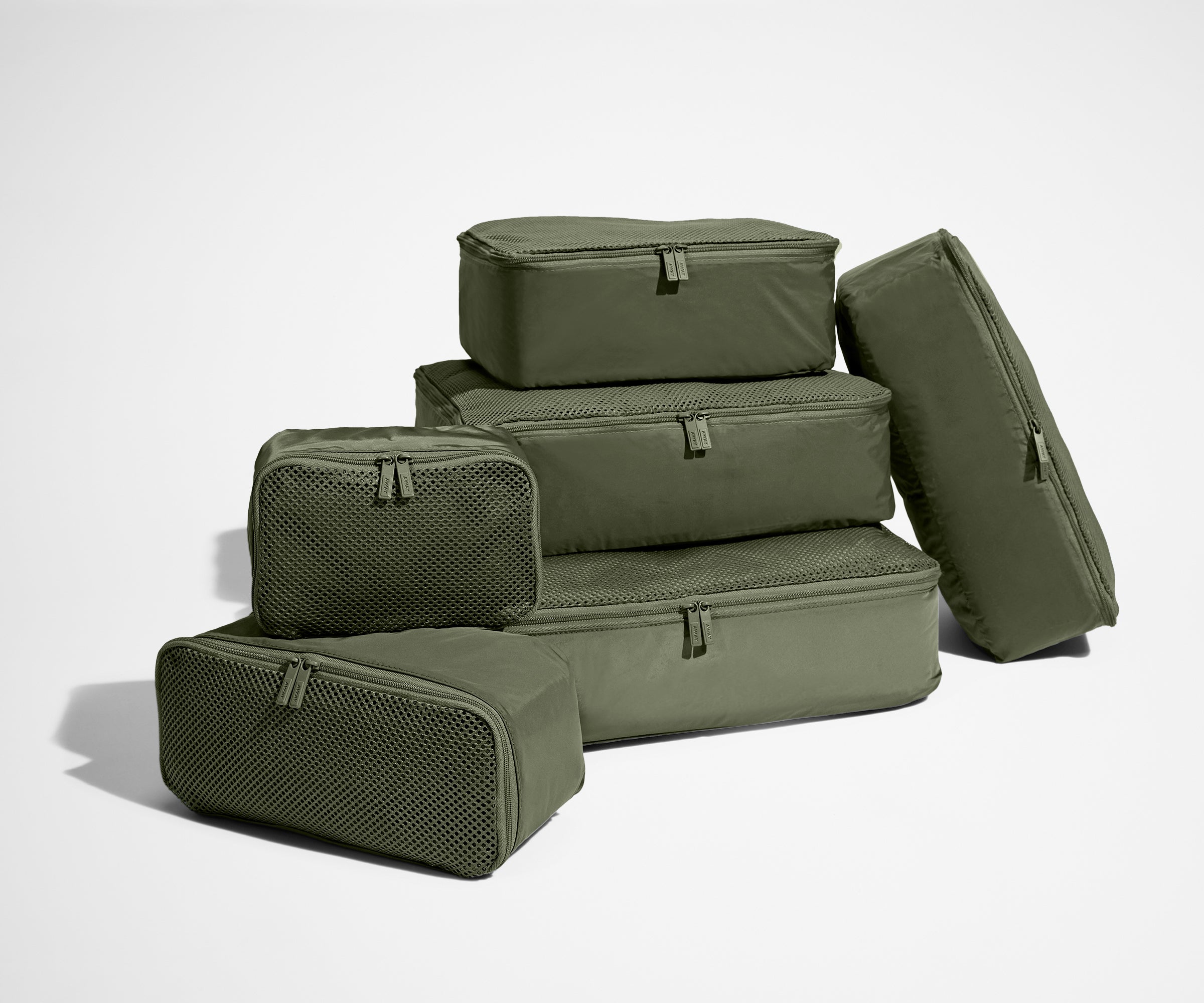 Luggage Organizer Bags Set of 6: Olive Green | Away