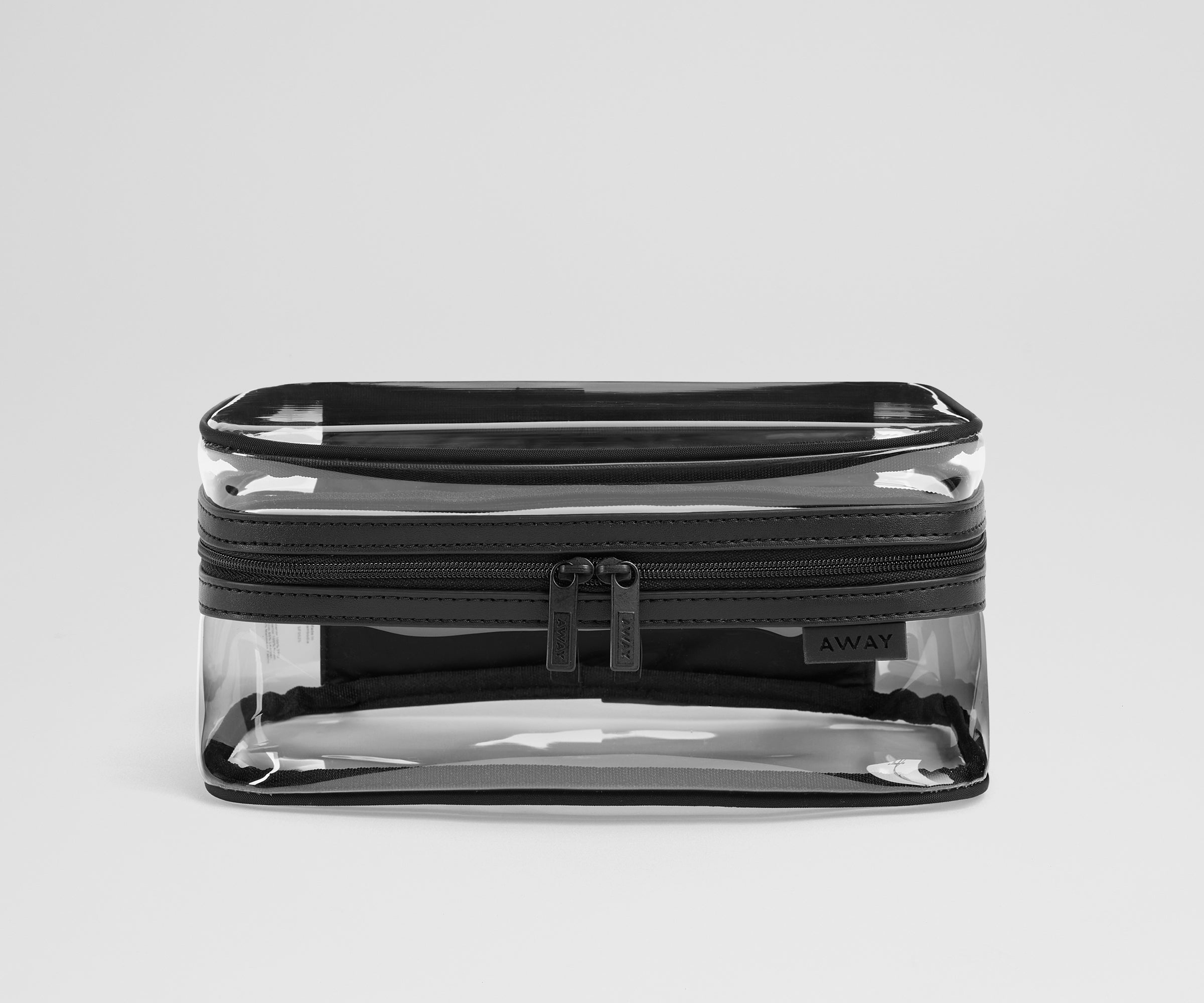 Away Clear Toiletry Bag in Jet Black Away Clear Toiletry Bag in Jet Black