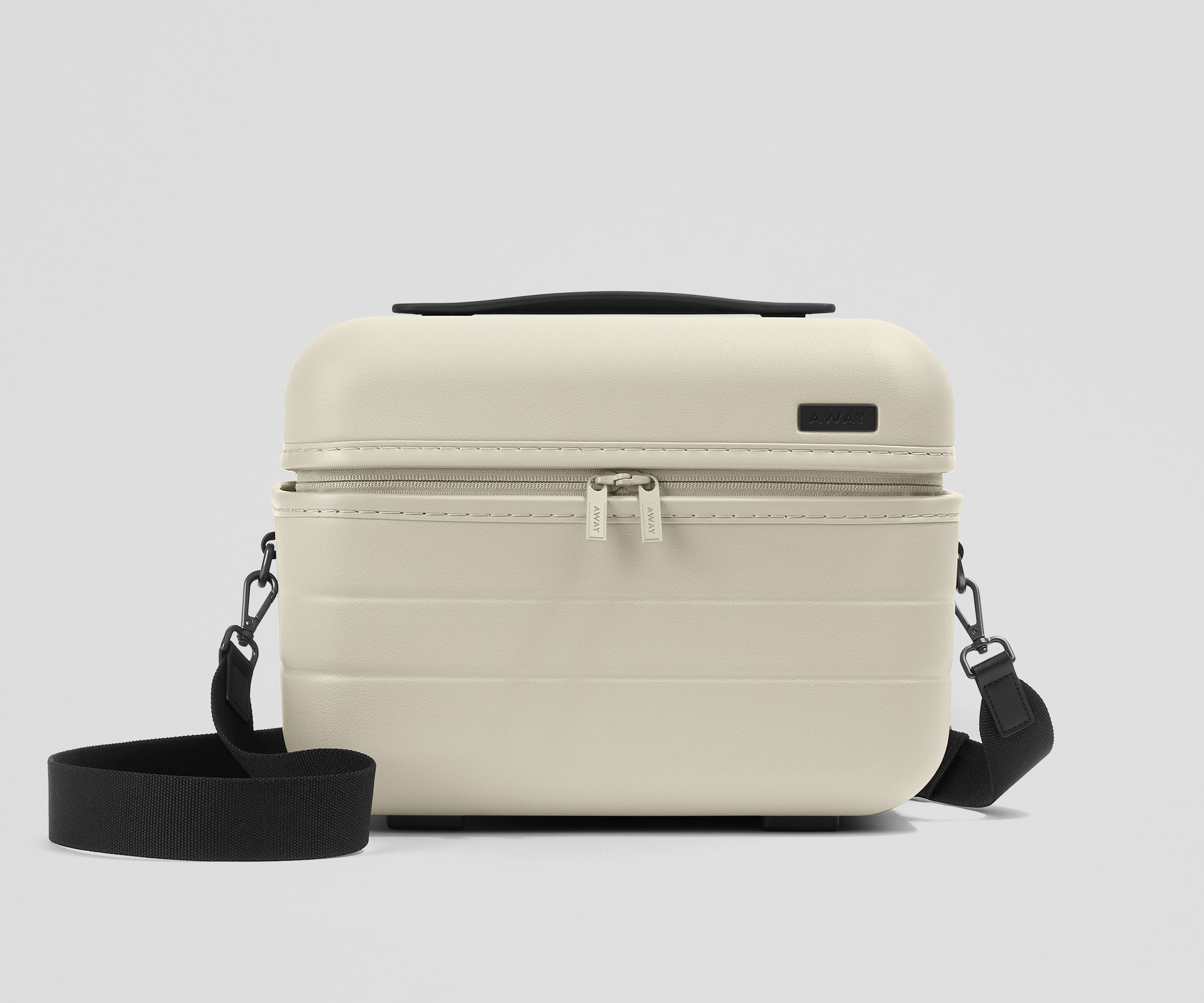 best train toiletries bag for traveling Away Train Case in Salt White