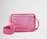 Front view of The Mini Crossbody with removable shoulder strap