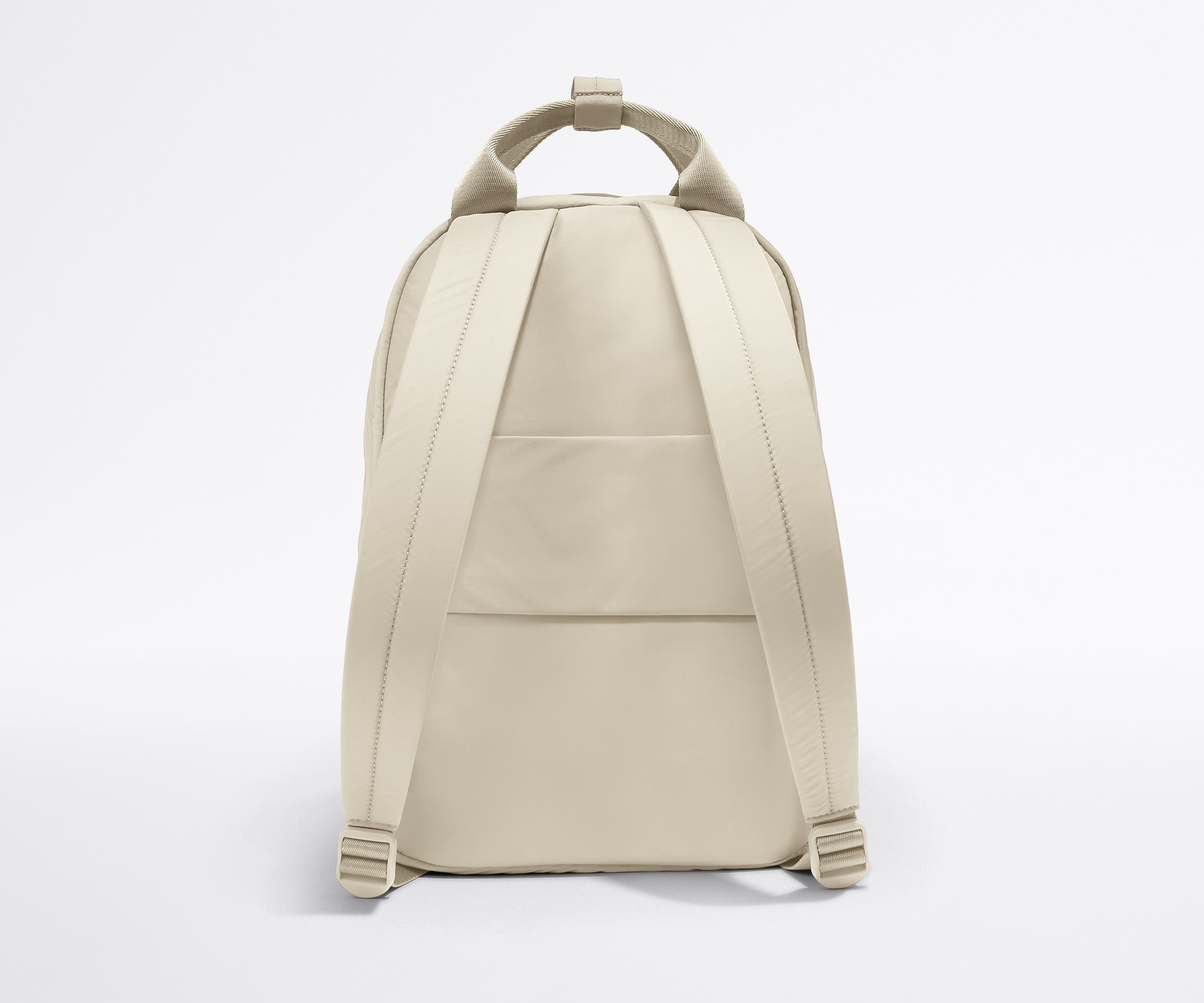 Padded shoulder straps and trolley sleeve on the back of the Featherlight Backpack