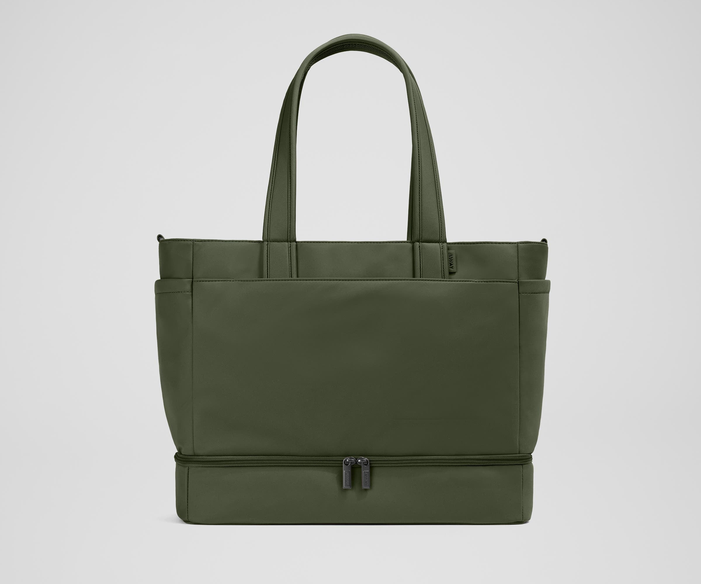 Front view of the Double Diaper Tote