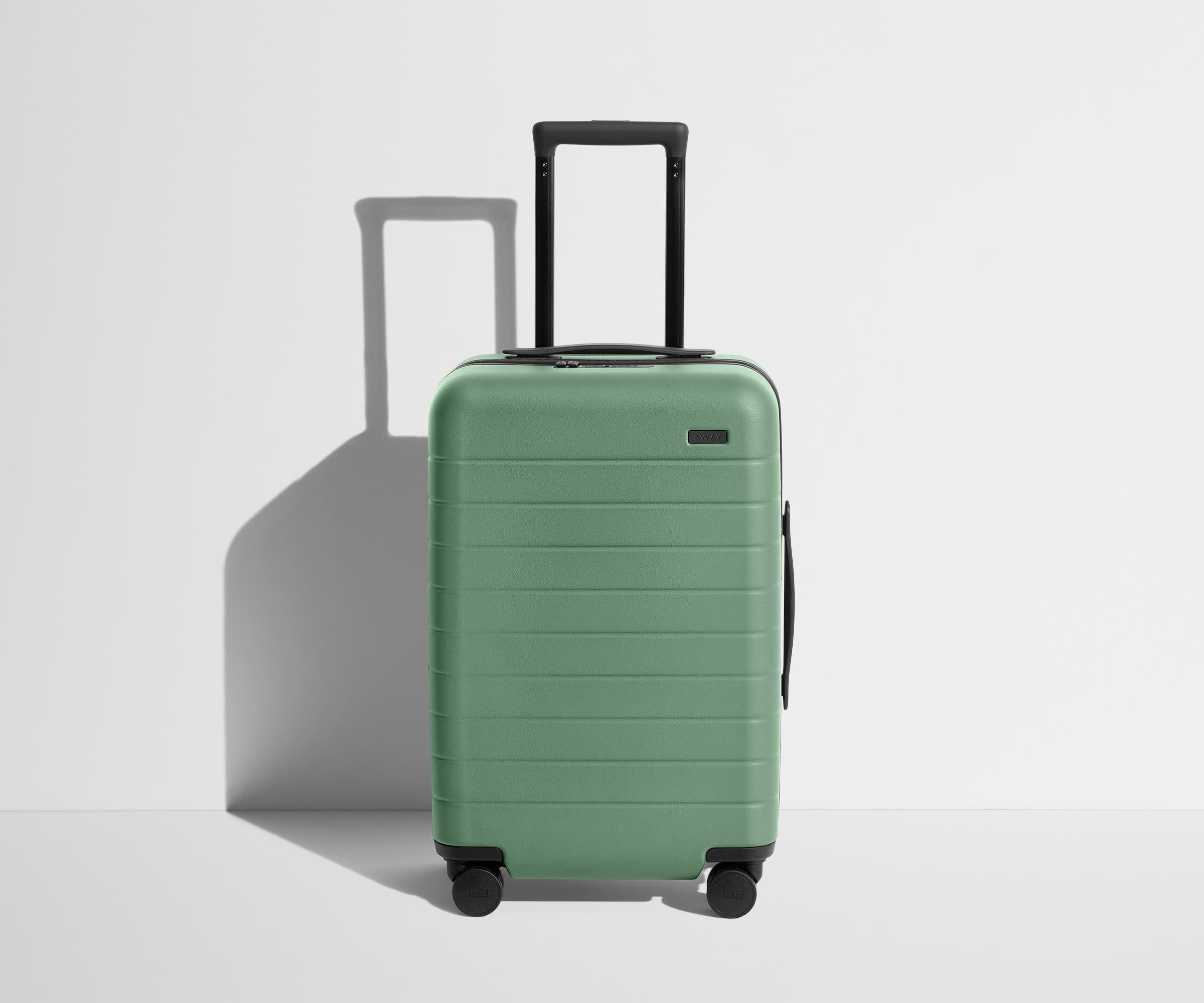 Hard Shell Carry-On Suitcase: Sea Green Away