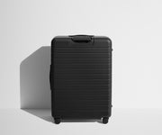 Back product view of The Large suitcase in Jet Black