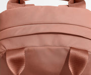 Detailed view of the featherlight material