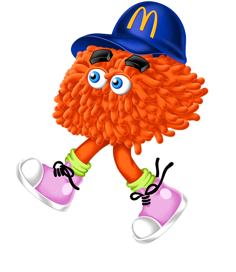 Illustration of an orange Fry Friend