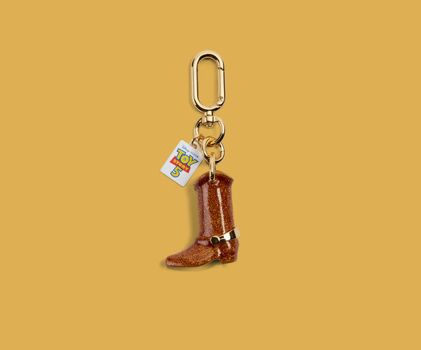 アクセサリー Disney Pixar Toy Story Cowboy Boot Charm Toy Story 5 Bag Charm in Jessie Style | Away
