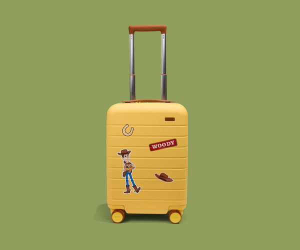 Toy Story 5 Kids Carry-On in Woody Yellow | Away