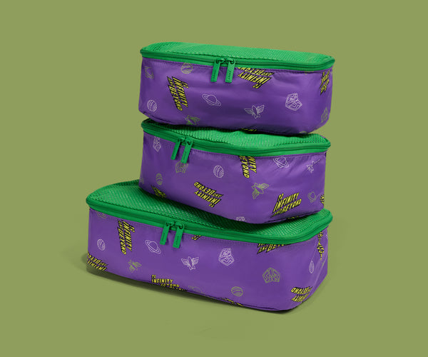 Toy Story 5 Kids Packing Cubes in Buzz Lightyear Purple | Away