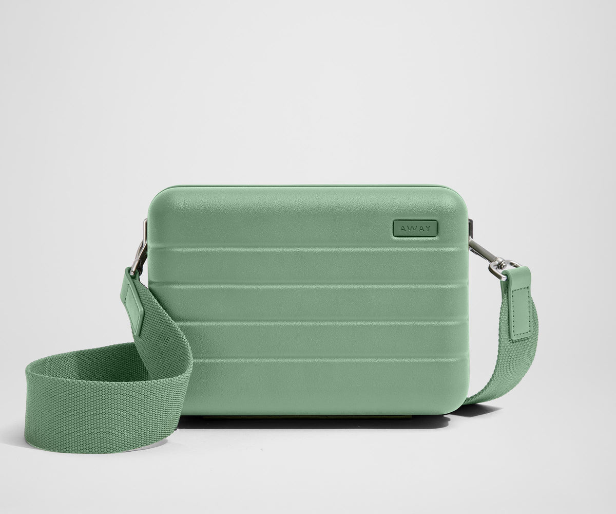 crossbody for travel bag Away Mini Crossbody in Jet Black