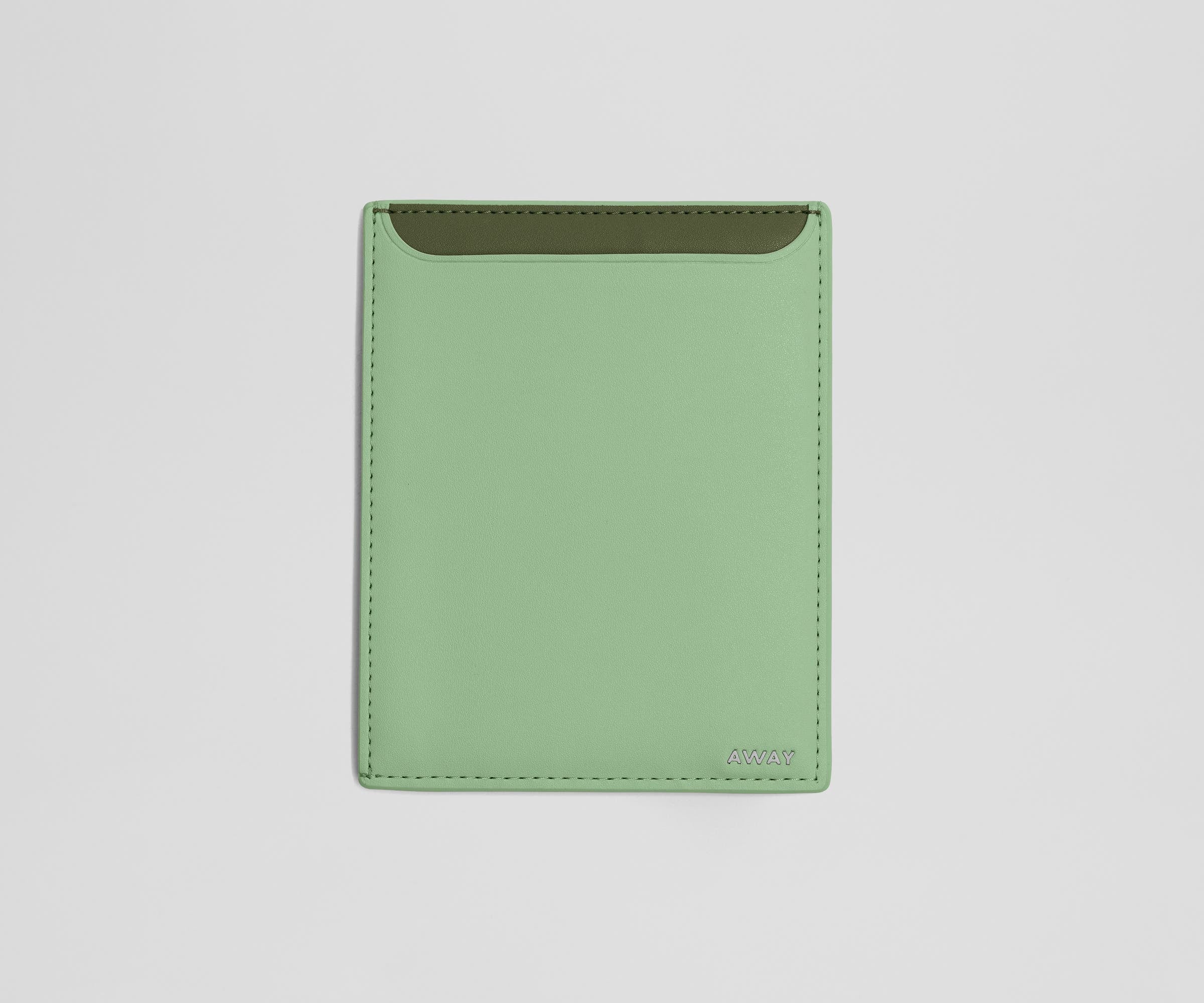 Leather Passport Holders & Wallets in Sea Green | Away