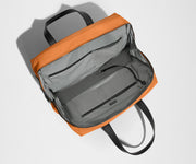 Empty Everywhere Bag, showing the interior organization with multiple slip pockets, zippered pocket, and key leash