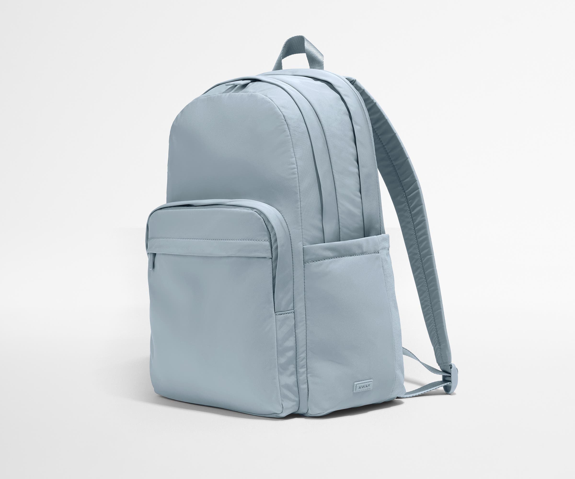 Angled view of the Large Featherlight Backpack