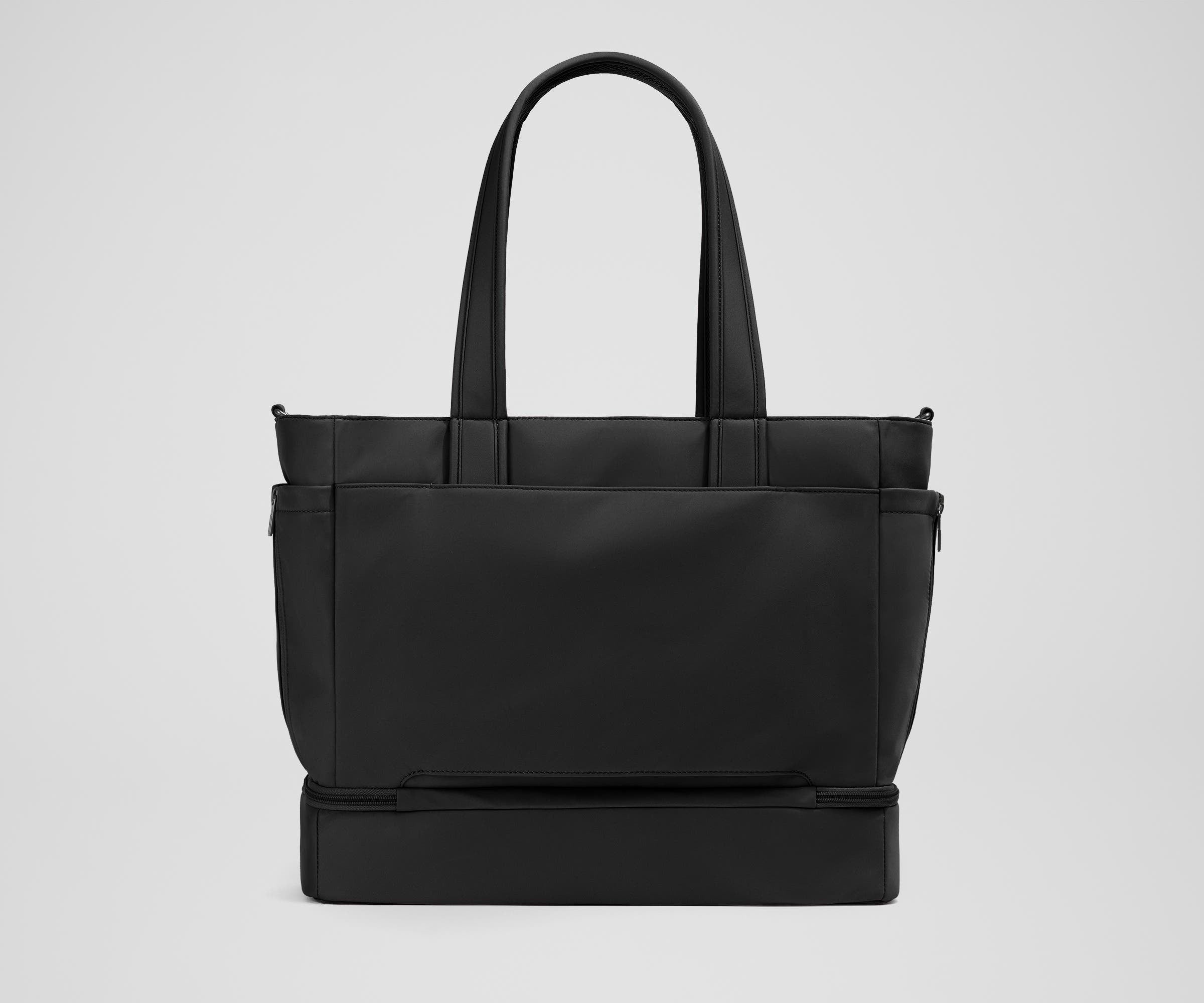 Away Double Diaper Tote in Jet Black