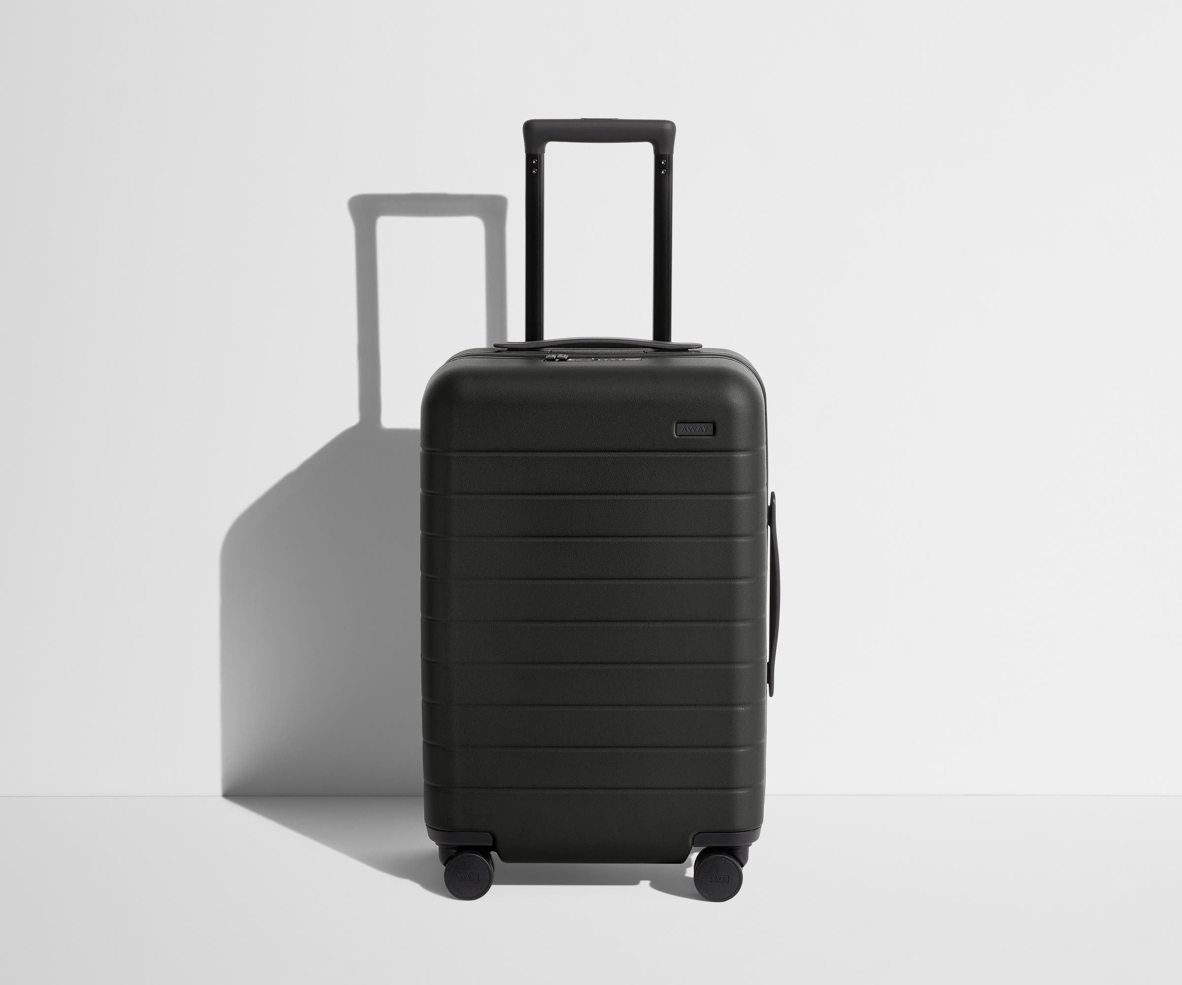 Away The Carry-On hard-shell suitcase in Jet Black