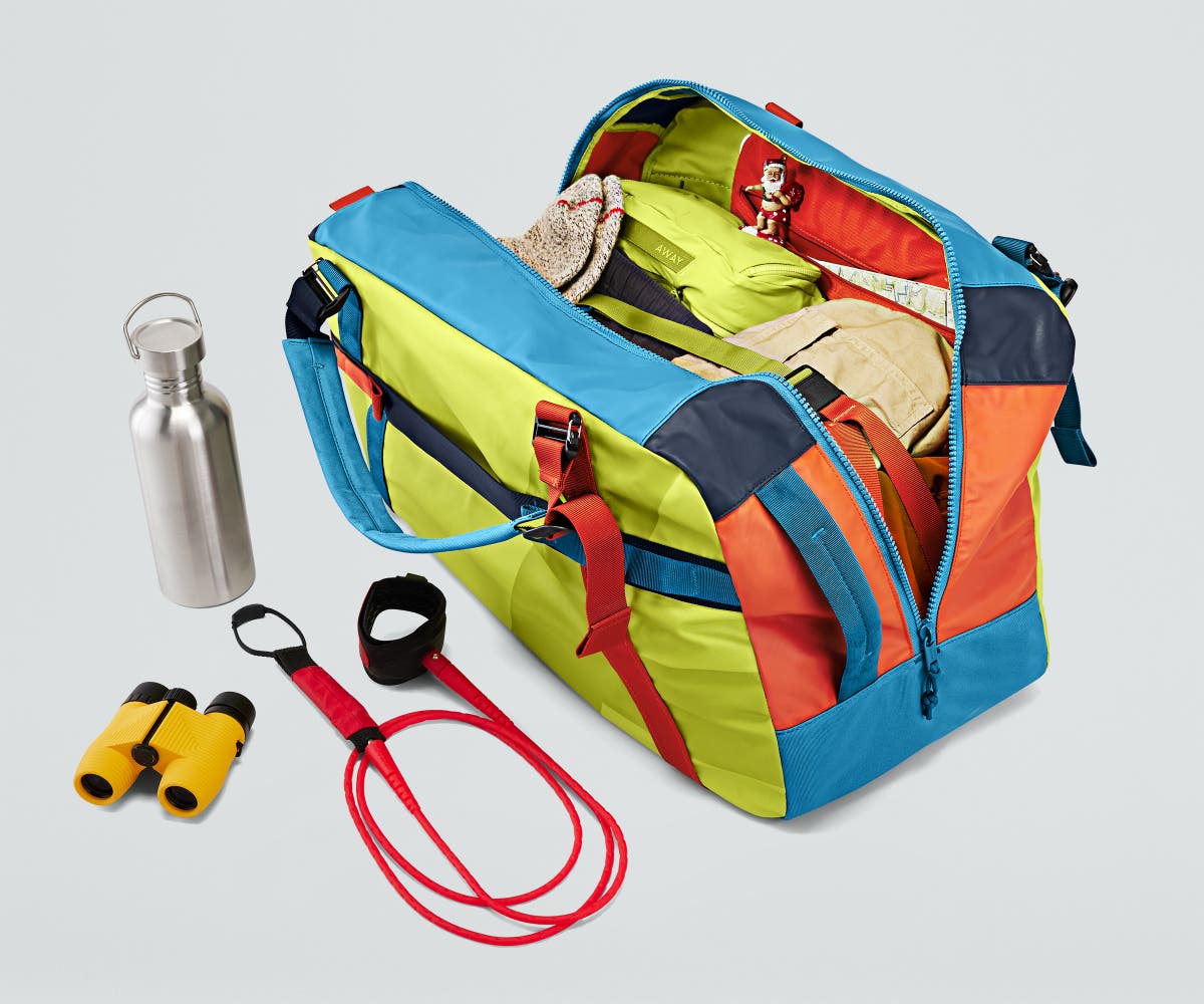 arkm Active Duffle 55L in Atomic Remix