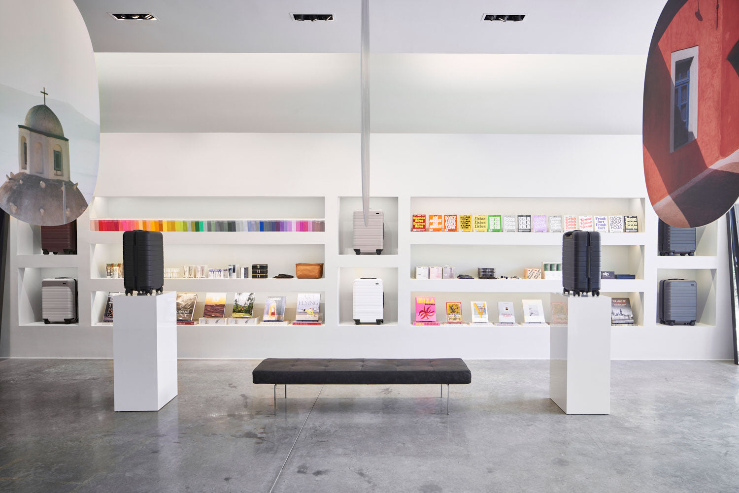 Small Toiletry Bag in Navy Blue