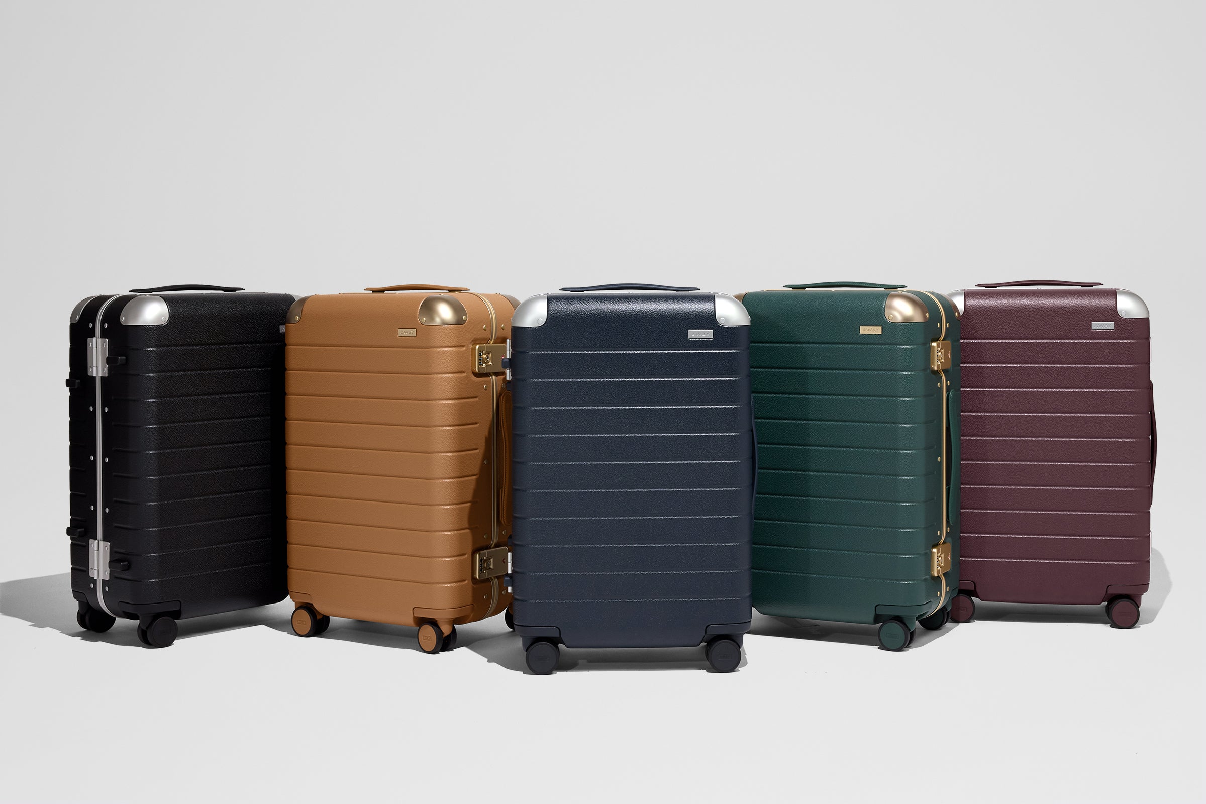 Aluminum Edge Bigger Carry-On in Navy Blue | Away