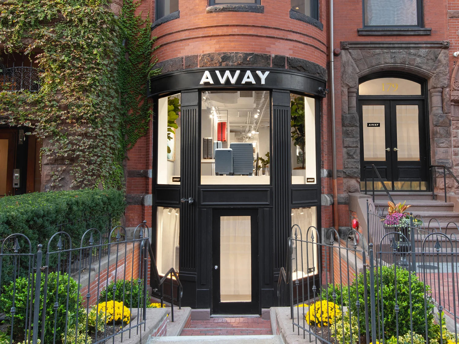 Small Toiletry Bag in Navy Blue