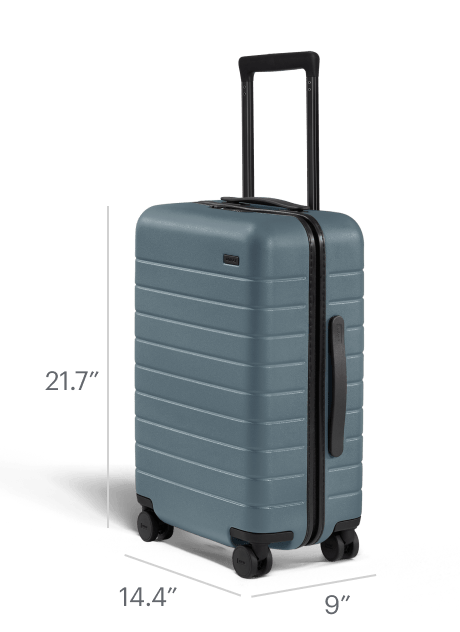 Shop The Bigger Carry-On suitcase in Coast Blue | Away: Built for Shop The Bigger Carry-On suitcase in Coast Blue | Away: Built for