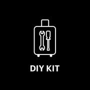 Aluminum Luggage Tag in Silver Standard