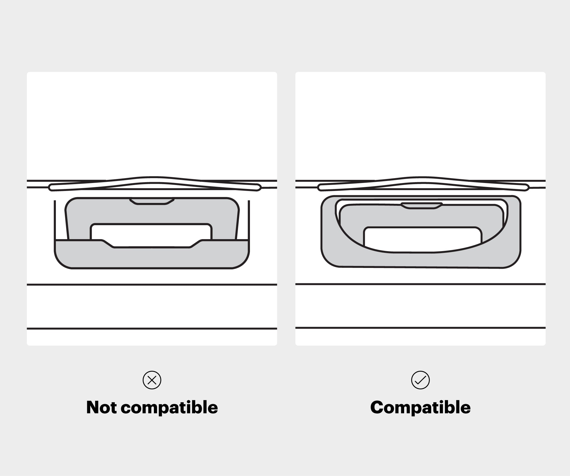 Custom Handle Set in Coast Blue