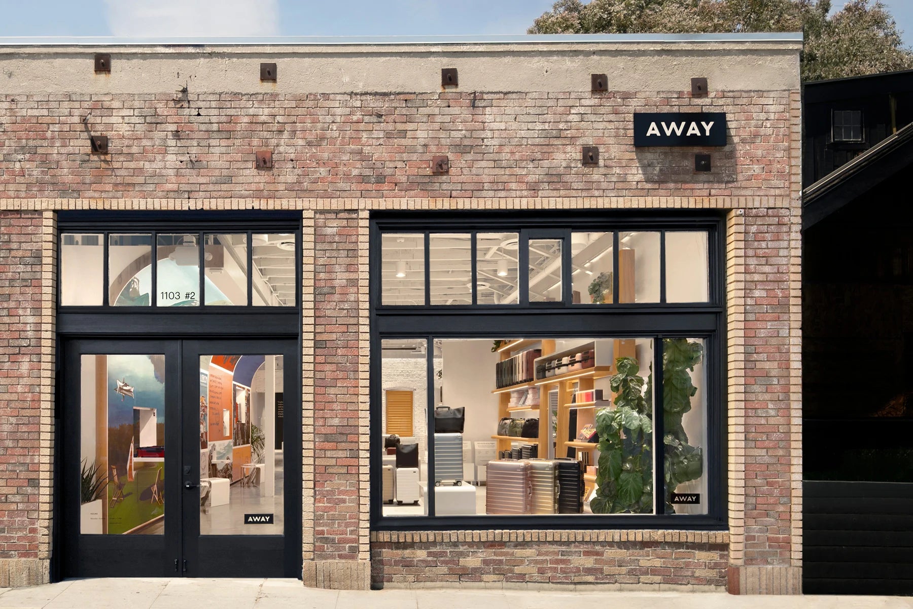 Small Toiletry Bag in Navy Blue