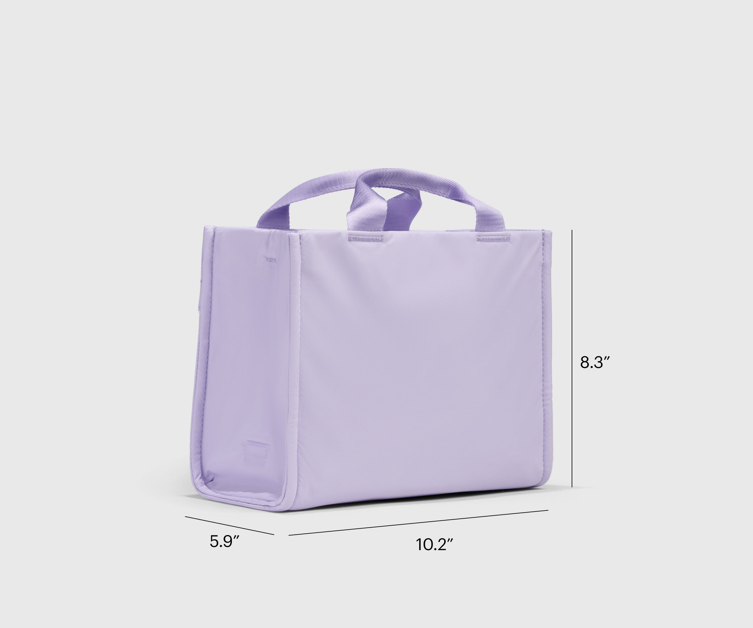 Featherlight Mini Daily Tote in Lavender Haze Purple | Away: Built