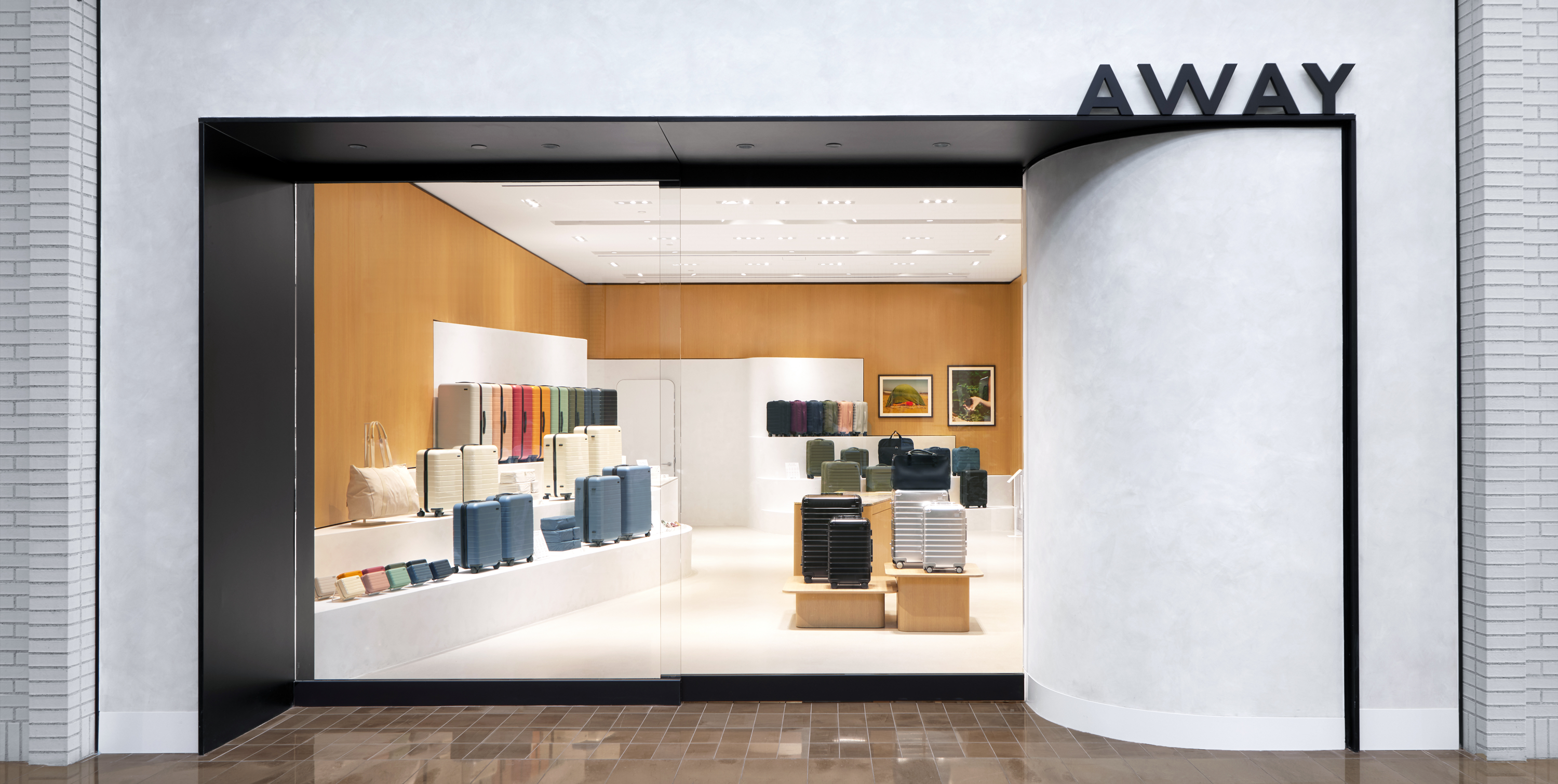 Small Toiletry Bag in Navy Blue