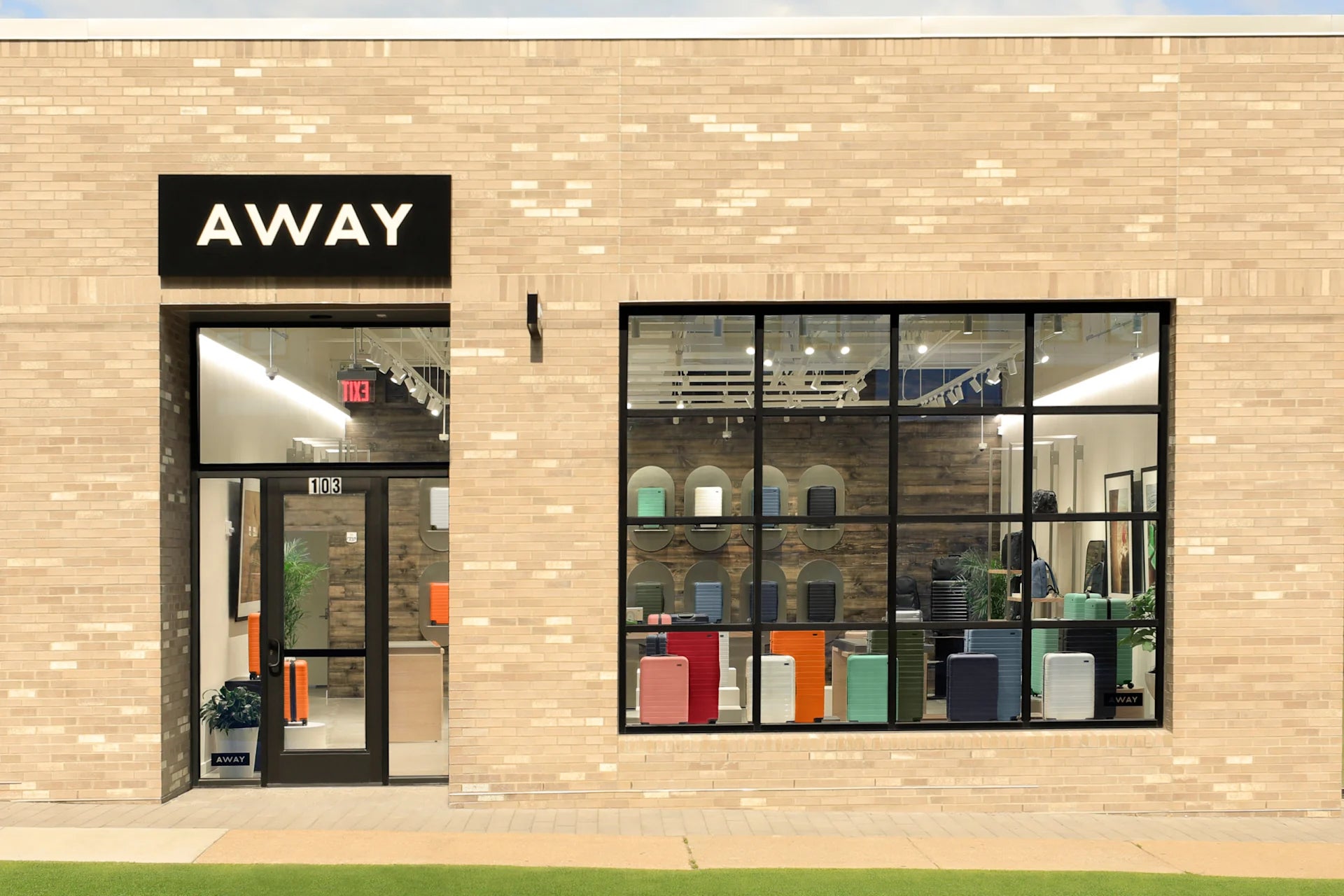 Small Toiletry Bag in Navy Blue