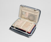 The Aluminum Edge Carry-On in Navy Blue