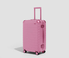 The Aluminum Edge Bigger Carry-On in Absolute Pink